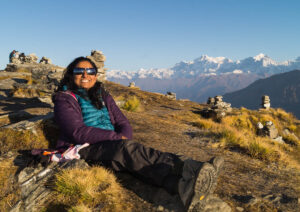 Shwetha Krish, ShoePenLens, Himalayas, Mountains, Chandrashila Peak