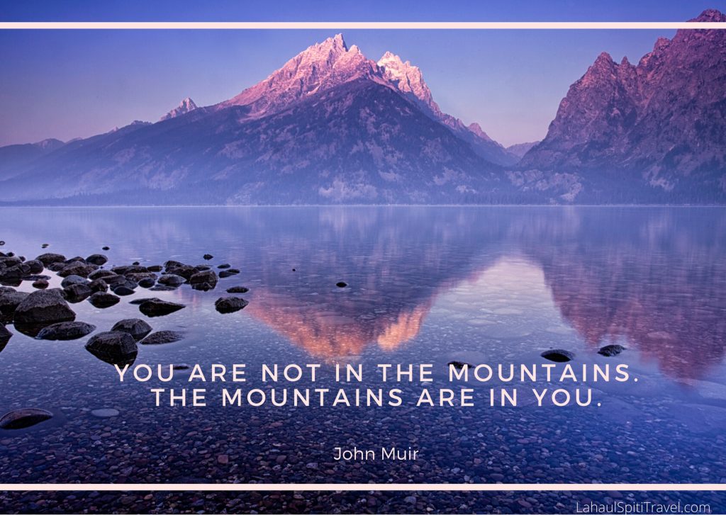 John Muir quotes, Mountains