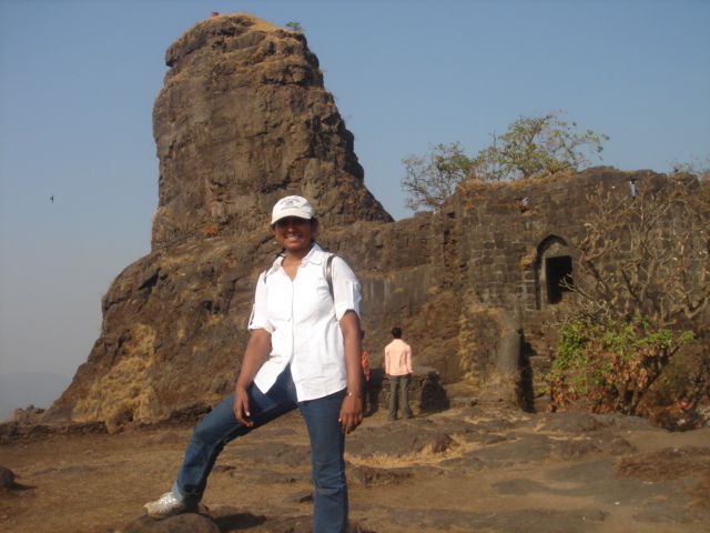 Shwetha Krish at Karnala Fort, Raigad, Maharashtra, ShwethaKrish ShoePenLens, trekking