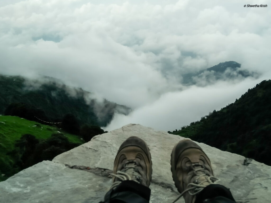 View from Magic View Cafe Triund Trek, Kangra Valley, ShoePenLens, Shwetha Krish, Himalayas, Himachal Pradesh