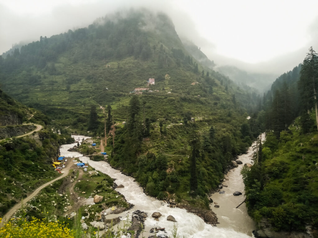 Confluence of Parvati and Beas rivers, Trek to Kheerganga, Himachal Pradesh, ShoePenLens